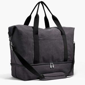 Lo & Sons Catalina Deluxe Weekender Duffel Bag Midnight Ash